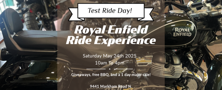 Royal Enfield Test Ride Day
