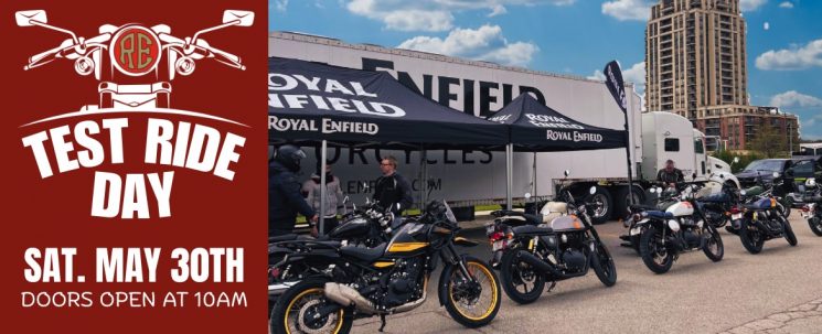 Royal Enfield Test Ride Day